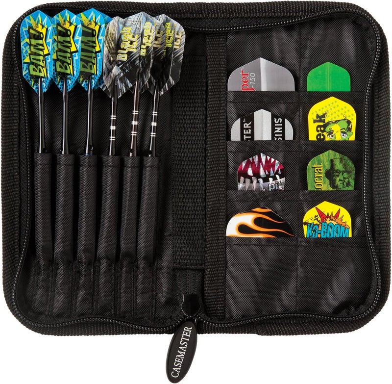 CASEMASTER Deluxe 6 Dart Nylon Storage/Travel Case - Image 1